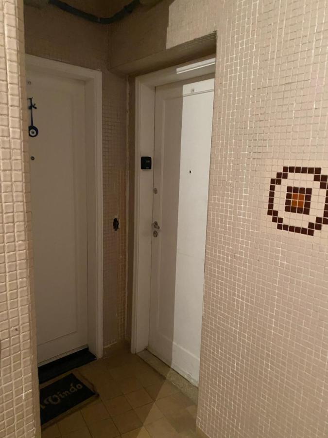 Apartamento Vista Mar Pe Na Areia Apartment Santos  Luaran gambar